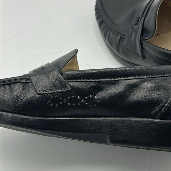 SAS Ace Slip On Loafer Size 9 9W Black Leather Upper - Picture 10 of 13